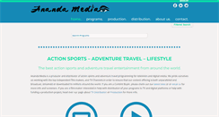Desktop Screenshot of anandamedia.net